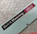 Subaru Impreza Wrx Gdb 02-07 Genuine Quick Steering Sticker Decal 91572FE000 New. Price: $39.37.