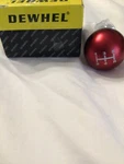 Dewhel Red Aluminum Billet Knob 6 Speed Short Throw Shifter M12X1.25 New. Price: $19.99.