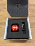 Raceseng Slammer Red Translucent Shift Knob Gate Engraving M12X1.25MM Adapter New. Price: $157.50.