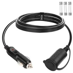 Extension Cord 14AWG 12V 24V 6FT 1.8M For Car Inverter Air Pump Electric Cup New. Price: $16.85.
