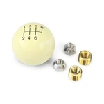 Lokar SK-6873 Six Speed Shifter Knob Ivory 2" Diameter W/ 3/8" Threaded Inserts New. Price: $56.95.