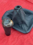 Oem Bmw E39 Series Wood Grain Sport 5SPD Manual Shift Knob W/ Leather Boot Used. Price: $80.00.