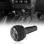 Fit 11-18 Jeep Wrangler Jk Cvt Black Aluminum A/t Shifter Knob Replacement New. Price: $19.27.