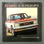 1984 Gmc S-15 Pickup Sales Catalog Used. Price: $12.00.