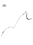 Mercedes R230 Sl-class Rear Passenger Right Shock Strut Abc Hose Line Tube 05-12 Used. Price: $192.49.