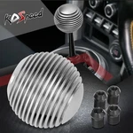 Nrg SK-703SL 50MM Diameter Billet Aluminum Heatsink Style Ball Shift Knob Silver New. Price: $50.00.