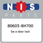 80603-8H700 Nissan Sw A-door Lock 806038H700, New Genuine Oem Part. Price: $134.16.
