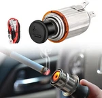 Nilight 12V Cigarette Lighter Car Replacement Socket With Terminals Wires New. Price: $7.99.