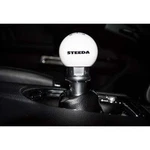 Steeda 6-SPEED White Shift Knob W/ Black Pattern And Logo Mustang 15-26 New. Price: $69.95.
