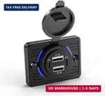 Qidoe 12V Usb Outlet Wall Mount For Rv, Dual Pd & Qc 4 Port Fas New. Price: $21.41.