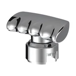 United Pacific 70846 Gearshift Knob, Chrome, T-shaped Grip, Aluminum, Thread-on, New. Price: $93.99.