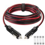 Male To Cigarette Lighter Plug Adapter 12V 10FT Heavy-duty 20A 14AWG New. Price: $21.99.