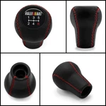Mitsubishi Ralliart 5 Speed Shift Knob Red Stitch Colt Lancer Eclipse Gto Galant New. Price: $61.00.