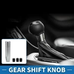 13CM Automatic And Manual Shift Knob W/3 Adapter Aluminum Alloy Silver Tone 1SET New. Price: $19.99.
