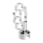Thread-on Knuckle Gearshift Knob With Chrome 13/15/18 Speed Adapter New. Price: $94.36.