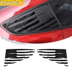 Rear Window Decal Trim Sticker Exterior Black American Flag Ford Mustang 15+ New. Price: $23.49.