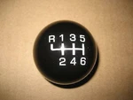 6 Speed Shifter Knob Ball Black : 2015-2023 Ford Mustang + Focus Fiesta New. Price: $49.50.