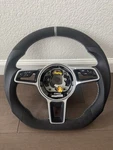 Porsche 991.2 911 718 GT3 Cayman Custom Alcantara Leather Manual Steering Wheel Used. Price: $999.00.