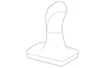 Genuine Mercedes-benz Handle 230-267-56-10-9E38 New. Price: $222.63.