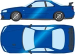 Make Up EML130B 1/18 Built By Legends Mine's Skyline Gt-r BNR34 Blue Eidolon F/s New. Price: $451.07.