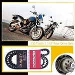 New 130 Tooth 1/8" Rear Drive Belt For Harley & Custom Choppers Repl 40048-07. Price: $43.69.