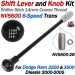 Shifter Stick Lever Knob For 2000-05 Dodge Ram 2500, 3500 Trans NV5600-28 New. Price: $48.99.