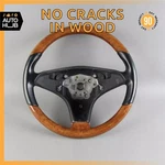 09-12 Mercedes R171 SLK300 SL550 SLK350 Steering Wheel Black Walnut Wood Oem 50K Used. Price: $225.23.