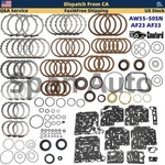AW55-50SN 55-51SN Transmission Master Rebuild Kit For Volvo S40 S60 S70 S80 C70 New. Price: $218.99.