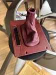 Oem 1989 Cadillac Allante Floor Shifter Boot Red 247 Used. Price: $90.00.