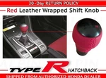 Oem 2017-2021 Honda Civic Type 6 Speed Red Leather Wrapped Shift Knob New. Price: $253.39.