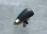 New Oem Dodge Charger 300 05-08 Black Leather Knob Shifter Chrome Mopar. Price: $67.00.