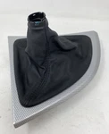 Bmw E81 E87 Gear Lever Shifter Trim Leather 7572575 Used. Price: $80.00.