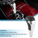 Car Gear Knob Stick Shifter For Toyota Land Cruiser Black Silver Tone New. Price: $24.63.