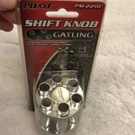 Gatling Shift Knob Manual Transmission Pilot Automotve PM-2210 8MM-15MM Racing New. Price: $11.08.
