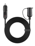 Astroai 12FT/12V Cigarette Lighter Extension Cord, Male To Pack, Black New. Price: $14.69.